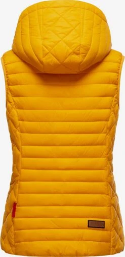 Marikoo Vestes Sans Manches Gilet Hasenpfote Femme Jaune Dor 9 Marikoo Vestes Sans Manches Gilet Hasenpfote Femme Jaune Dor -Marikoo adf2bb3c07af45504e483ada0898e8ca