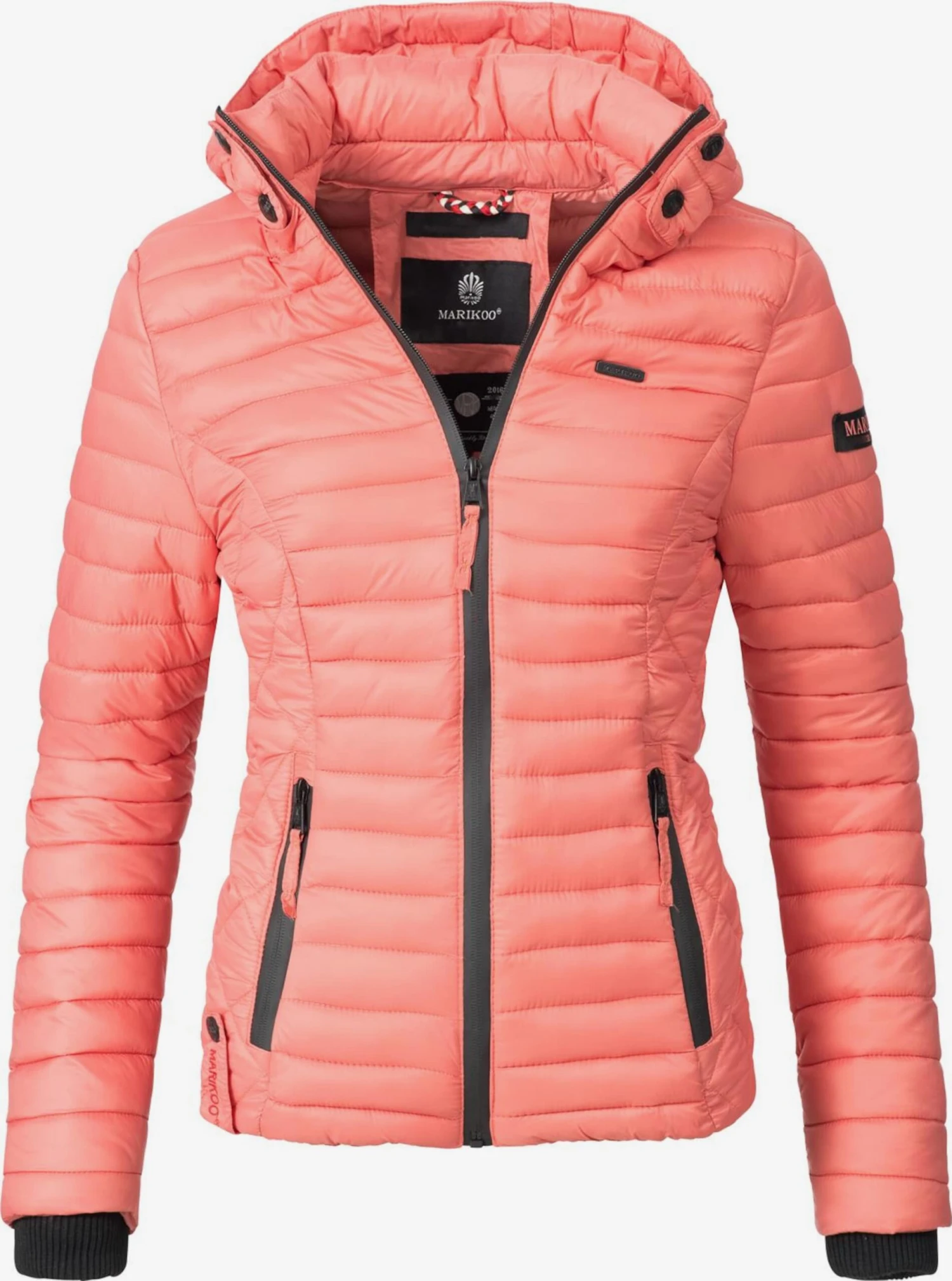 Marikoo Vestes De Mi-saison Veste Mi-saison Samtpfote Femme Corail 3 Marikoo Vestes De Mi-saison Veste Mi-saison Samtpfote Femme Corail