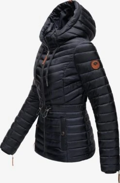 Marikoo Vestes De Mi-saison Veste Mi-saison Aniyaa Femme Bleu Marine -Marikoo b0b884f3cc68922b7a2568f8ecdf1648