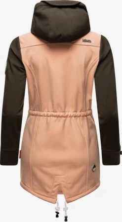 Marikoo Manteaux De Pluie Manteau Fonctionnel Zimtzicke Femme Rose / Noir -Marikoo b29546e8656f21bd4da86cfb96c0edf9