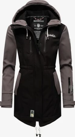 Marikoo Manteaux De Pluie Manteau Fonctionnel Zimtzicke Femme Taupe