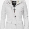 Marikoo Vestes Dhiver Veste D’hiver Keikoo Femme Blanc -Marikoo b5e683f2667b1a68146284d0d841adf2