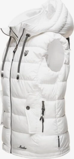 Marikoo Vestes Sans Manches Gilet Taisaa Femme Blanc 10 Marikoo Vestes Sans Manches Gilet Taisaa Femme Blanc -Marikoo b72c59c516d980f0c2fd8f9ffbf1f189