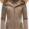 Marikoo Manteaux Dhiver Manteau D’hiver Sanakoo Femme Noisette -Marikoo b8f29c4d4b4dc82b4272d9703336d92a