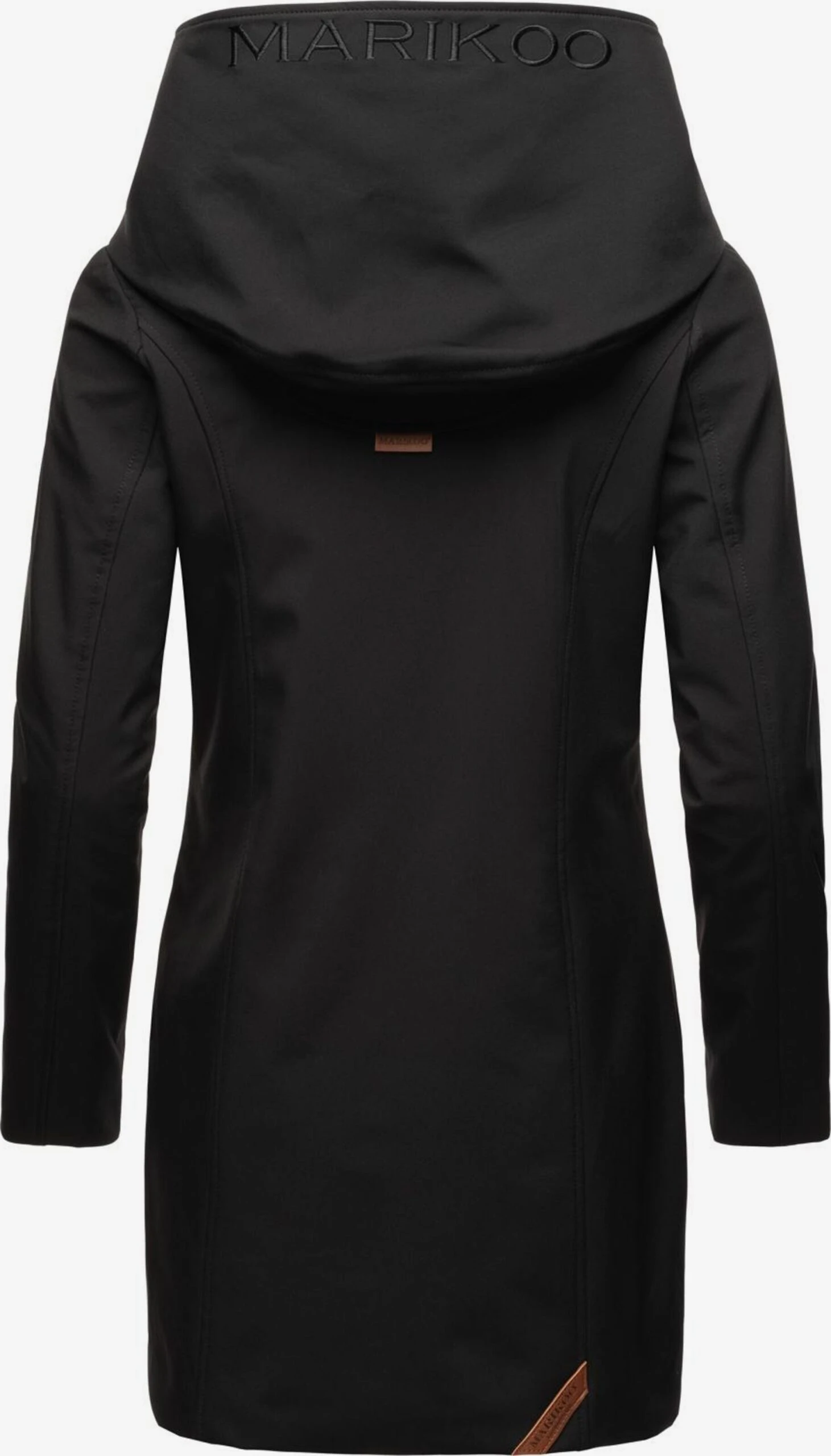 Marikoo Manteaux De Pluie Manteau Fonctionnel Mayleen Femme Noir 6 Marikoo Manteaux De Pluie Manteau Fonctionnel Mayleen Femme Noir – Image 4