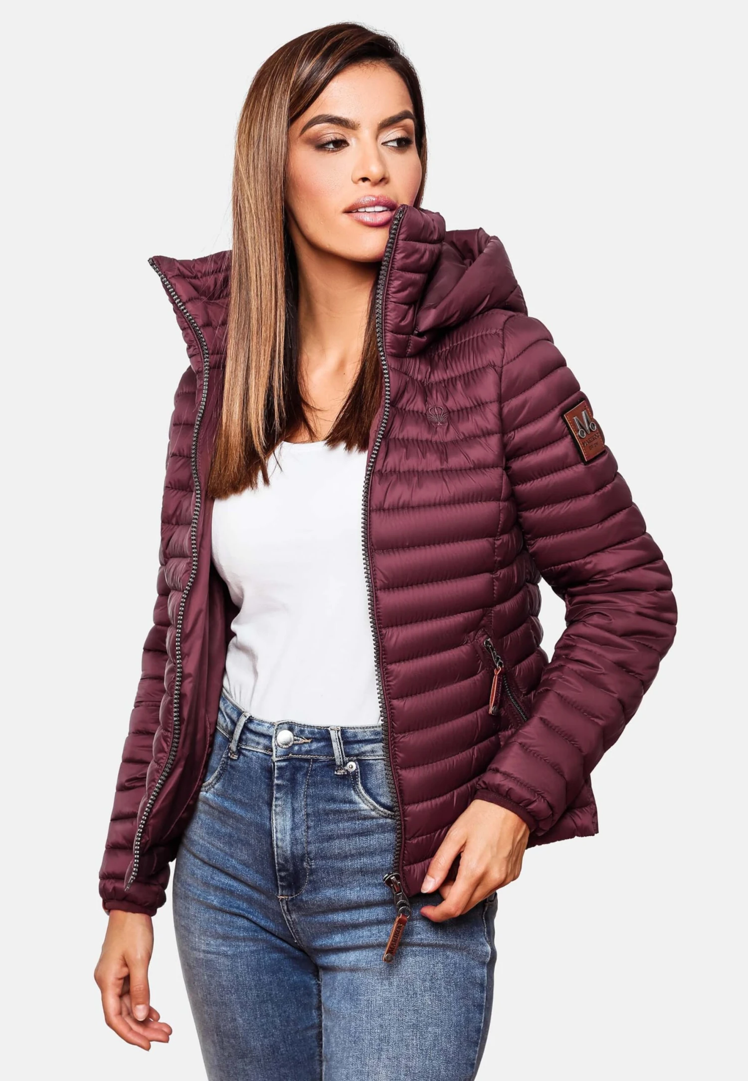 Marikoo Vestes De Mi-saison Veste Mi-saison Löwenbaby Femme Bordeaux 9 Marikoo Vestes De Mi-saison Veste Mi-saison Löwenbaby Femme Bordeaux – Image 7