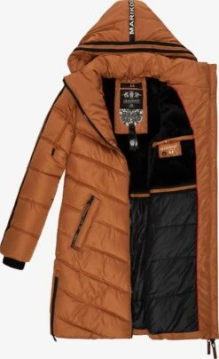 Marikoo Manteaux Dhiver Manteau D’hiver Armasa Femme Caramel -Marikoo bb6f93dacb634a1f36fcd93c69a344fd