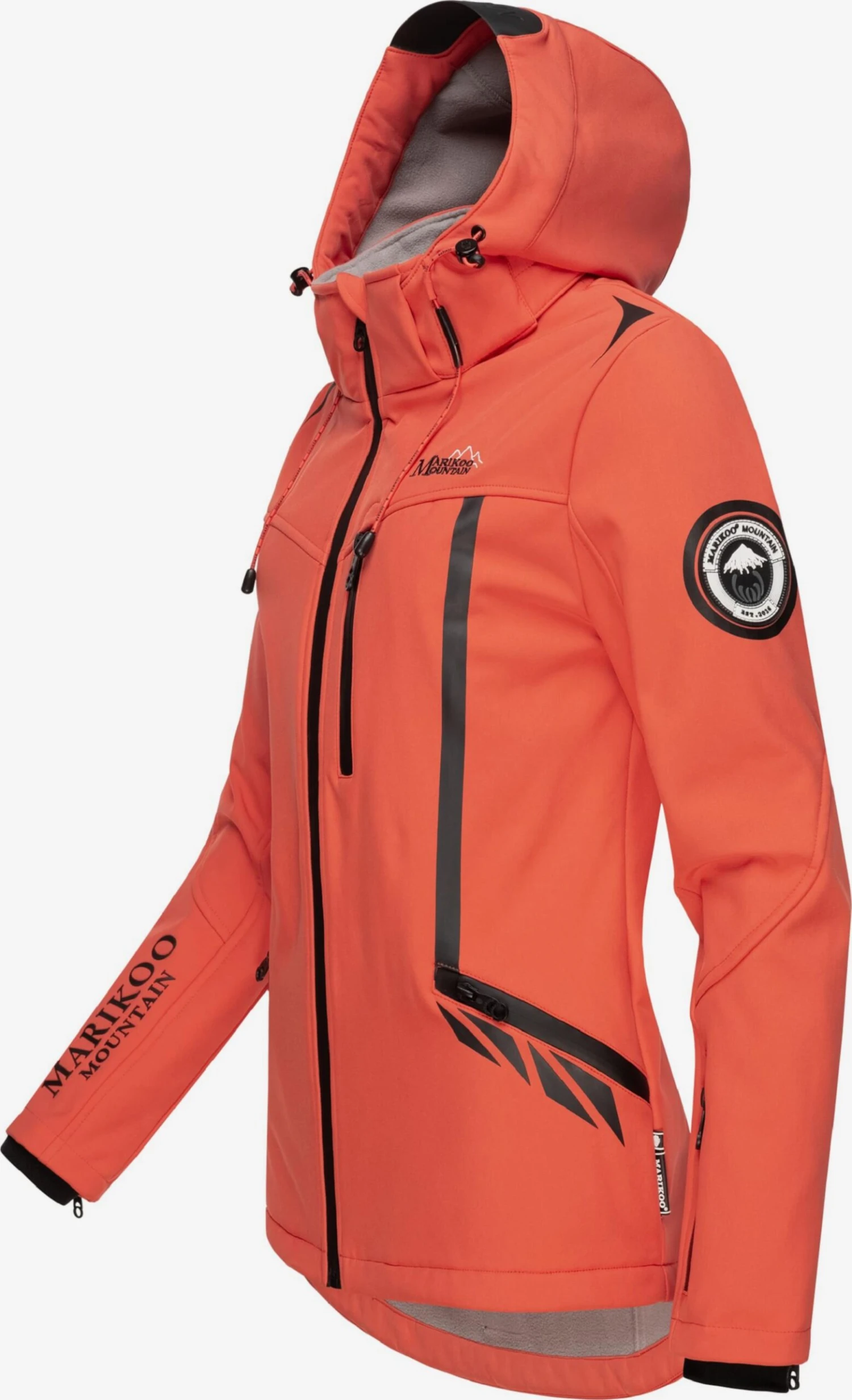 Marikoo Vestes Dhiver Veste D’hiver Femme Corail 4 Marikoo Vestes Dhiver Veste D’hiver Femme Corail – Image 2