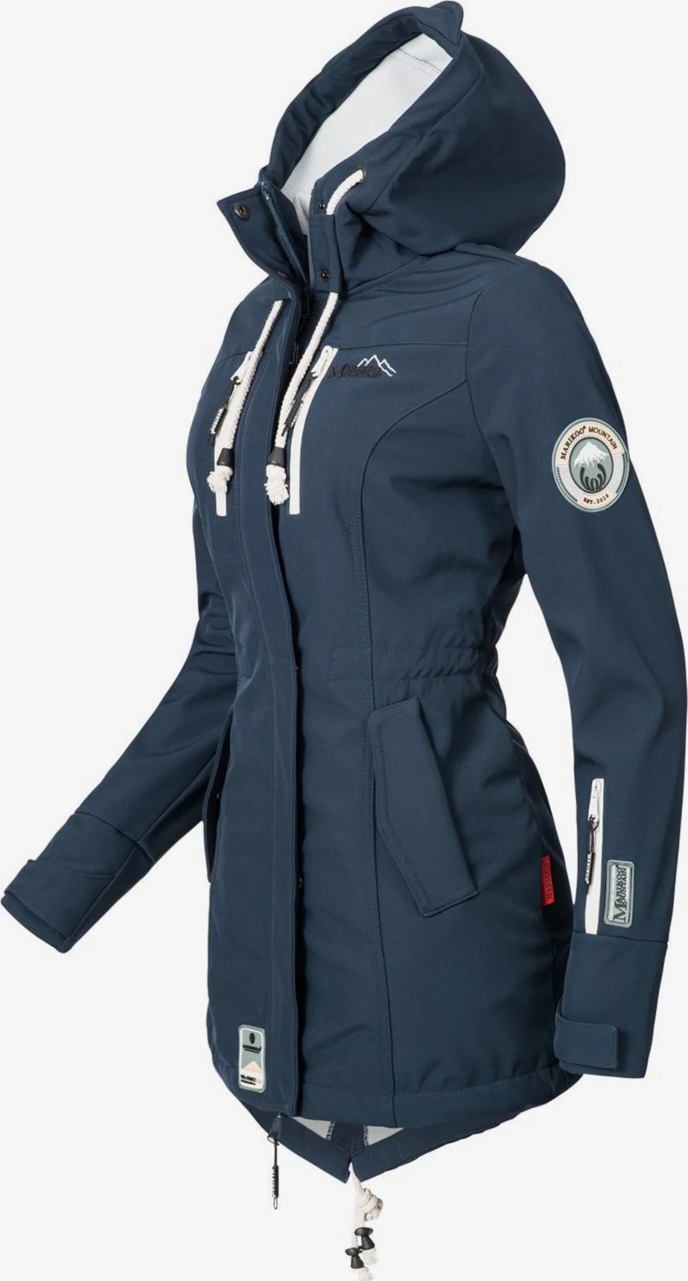 Marikoo Manteaux De Pluie Manteau Fonctionnel Zimtzicke Femme Marine 4 Marikoo Manteaux De Pluie Manteau Fonctionnel Zimtzicke Femme Marine – Image 2