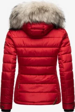 Marikoo Vestes Dhiver Veste D’hiver Lerikaa Femme Rouge -Marikoo bfd1bc8637ba34e29dfeb5d939f6d5de