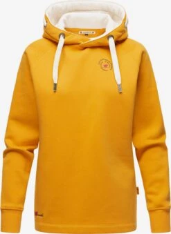 Marikoo Sweats à Capuche Sweat-shirt Airii Femme Jaune