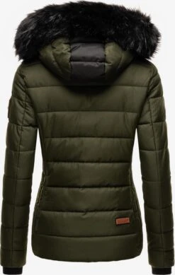 Marikoo Vestes Dhiver Veste D’hiver Unique Femme Olive -Marikoo c1361823999db87bcaf284c780670d71