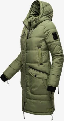Marikoo Manteaux Dhiver Manteau D’hiver Chaskaa Femme Kaki -Marikoo c149e6b7d1d904c84543b57fbc952a28