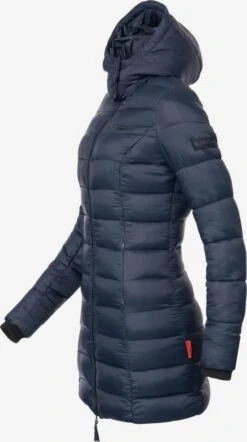 Marikoo Manteaux Courts Manteau D’hiver Abendsternchen Femme Bleu Nuit -Marikoo c27bb943edf26e74851643bb9ef66742