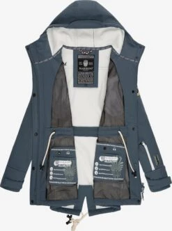 Marikoo Manteaux De Pluie Manteau Fonctionnel Zimtzicke Femme Bleu-gris 9 Marikoo Manteaux De Pluie Manteau Fonctionnel Zimtzicke Femme Bleu-gris -Marikoo c29b0f6a5f6af23e54fac9a3a00d27fd