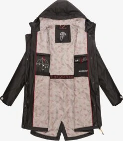 Marikoo Manteaux De Pluie Manteau Fonctionnel Femme Noir 11 Marikoo Manteaux De Pluie Manteau Fonctionnel Femme Noir -Marikoo c4d664e31c871b4a22c0cbd1a558cb42