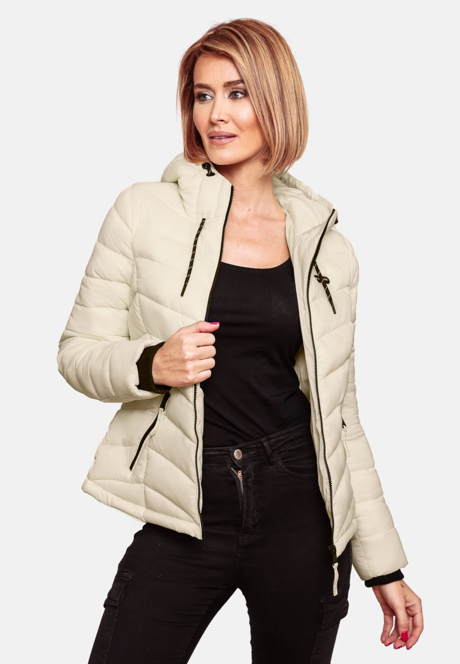 Marikoo Vestes De Mi-saison Veste Mi-saison Kuala Femme Beige Clair 9 Marikoo Vestes De Mi-saison Veste Mi-saison Kuala Femme Beige Clair – Image 7