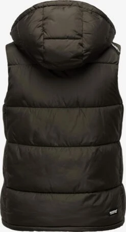Marikoo Vestes Sans Manches Gilet Femme Anthracite -Marikoo c7461afed227bd2ae6793fb87a4c2dc8