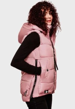 Marikoo Vestes Sans Manches Gilet Zarinaa Femme Rose 14 Marikoo Vestes Sans Manches Gilet Zarinaa Femme Rose -Marikoo ca8076620eeac8e0d742fb65a64d7a4c