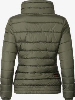 Marikoo Vestes Dhiver Veste D’hiver Poison Femme Kaki -Marikoo cb603dfd7e519d4d9cc4054ff75a48a8