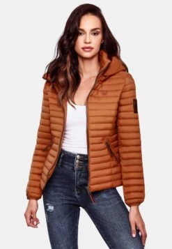 Marikoo Vestes De Mi-saison Veste Mi-saison Löwenbaby Femme Rouille -Marikoo cbd192df957cee777b53b9c983f788df