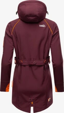 Marikoo Vestes Dextérieur Veste Fonctionnelle Soulinaa Femme Bordeaux -Marikoo cbf8d17172c7ef40116ba20fbb8fb4d8