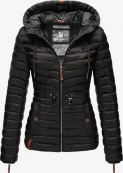 Marikoo Vestes De Mi-saison Veste Mi-saison Aniyaa Femme Noir 14 Marikoo Vestes De Mi-saison Veste Mi-saison Aniyaa Femme Noir -Marikoo cc0aa58ad845e144c6b18c45c669bbd9