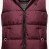 Marikoo Vestes Sans Manches Gilet Zarinaa Femme Bordeaux 2 Marikoo Vestes Sans Manches Gilet Zarinaa Femme Bordeaux -Marikoo ccfda77eb456407fd2c450b6763aeb74