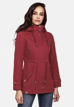 Marikoo Parkas Parka Mi-saison Nyokoo Femme Rouge / Bourgogne 16 Marikoo Parkas Parka Mi-saison Nyokoo Femme Rouge / Bourgogne -Marikoo cd8897ce84c79536ea67bfa44fd5f5e9