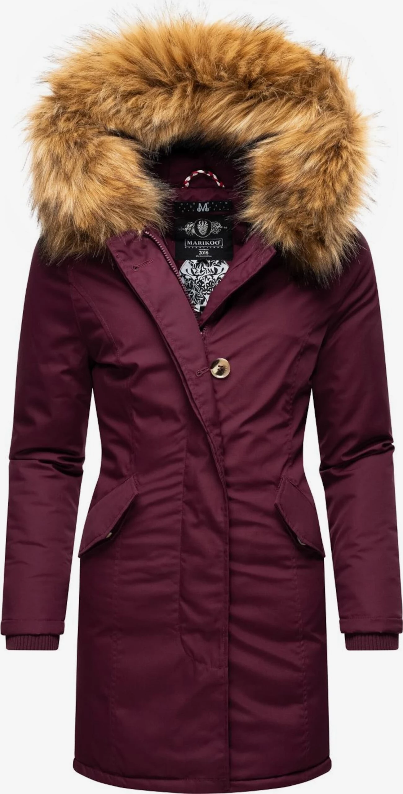 Marikoo Parkas Parka D’hiver Karmaa Femme Bordeaux 3 Marikoo Parkas Parka D’hiver Karmaa Femme Bordeaux