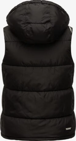 Marikoo Vestes Sans Manches Gilet Eisflöckchen Femme Noir -Marikoo d377c70bc89bb81a5a79c41e2d5f52a2