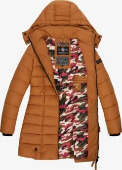 Marikoo Manteaux Courts Manteau D’hiver Abendsternchen Femme Noisette -Marikoo d447d4b13f07a3199bd8fe4cc8e4addf
