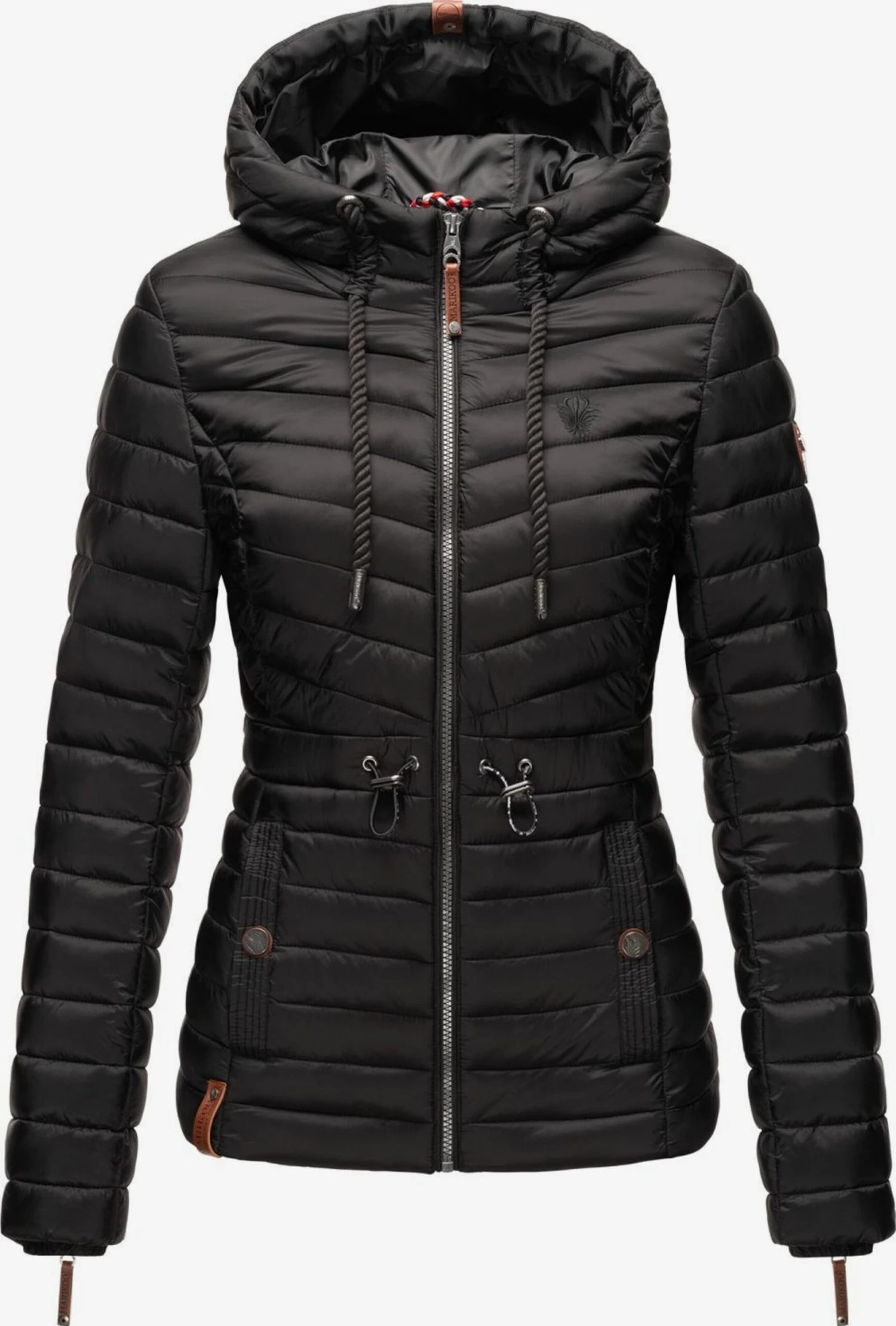 Marikoo Vestes De Mi-saison Veste Mi-saison Aniyaa Femme Noir 3 Marikoo Vestes De Mi-saison Veste Mi-saison Aniyaa Femme Noir