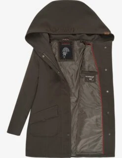 Marikoo Manteaux De Pluie Manteau Fonctionnel Mayleen Femme Marron -Marikoo d4b902e800c34705af71cb20f6a61998