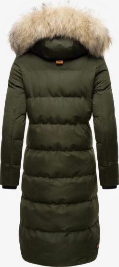 Marikoo Manteaux Dhiver Manteau D’hiver Schneesternchen Femme Vert -Marikoo d4f6dd5458489f7a7dcc09a9363abf2a