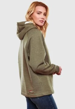 Marikoo Sweats à Capuche Sweat-shirt Airii Femme Olive -Marikoo d600617e57bab58a19c90ec17dcbd98a