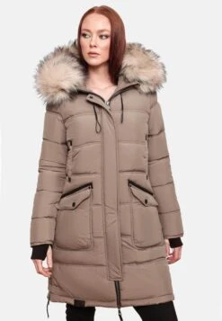 Marikoo Manteaux Dhiver Manteau D’hiver Chaskaa Femme Taupe 16 Marikoo Manteaux Dhiver Manteau D’hiver Chaskaa Femme Taupe -Marikoo d6a5530addb9a8c628590d168f008d99