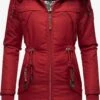 Marikoo Parkas Parka D’hiver Kamii Femme Rouge