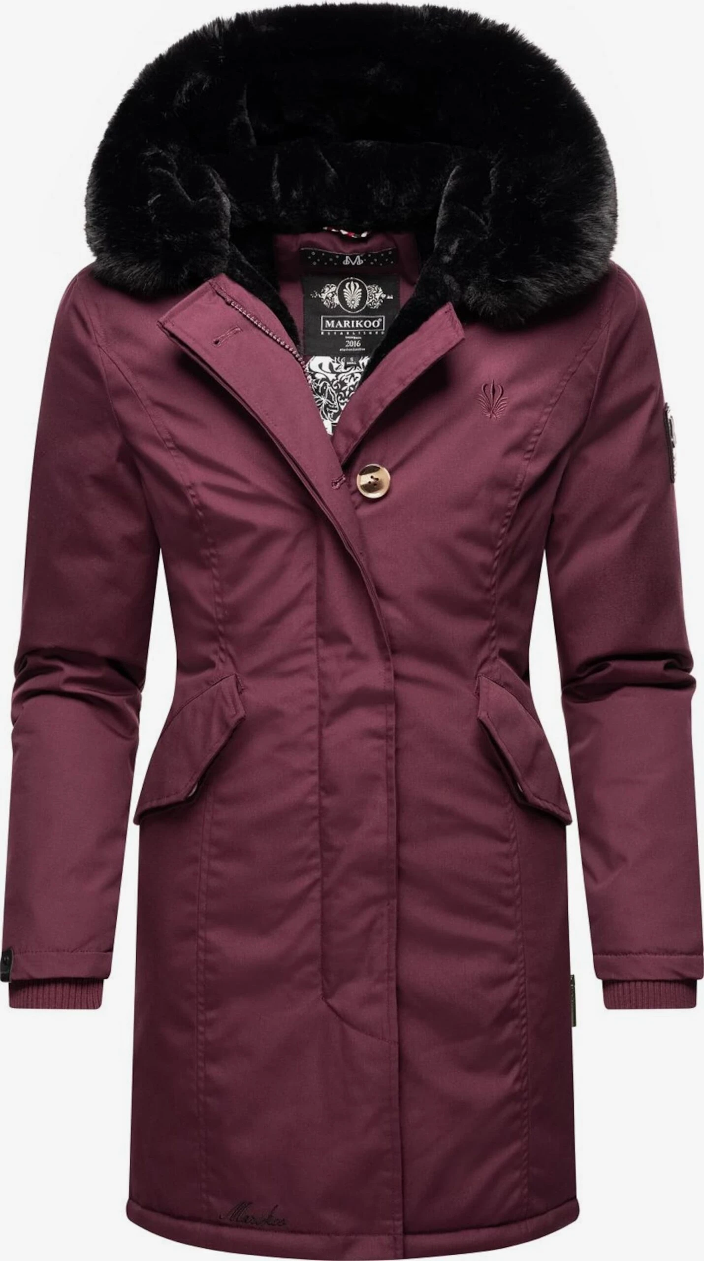 Marikoo Parkas Parka D’hiver Karambaa Femme Lie De Vin 3 Marikoo Parkas Parka D’hiver Karambaa Femme Lie De Vin