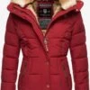 Marikoo Vestes Dhiver Veste D’hiver Nekoo Femme Rouge 2 Marikoo Vestes Dhiver Veste D’hiver Nekoo Femme Rouge -Marikoo d87d17d28f41b14aeca90751bba544a2