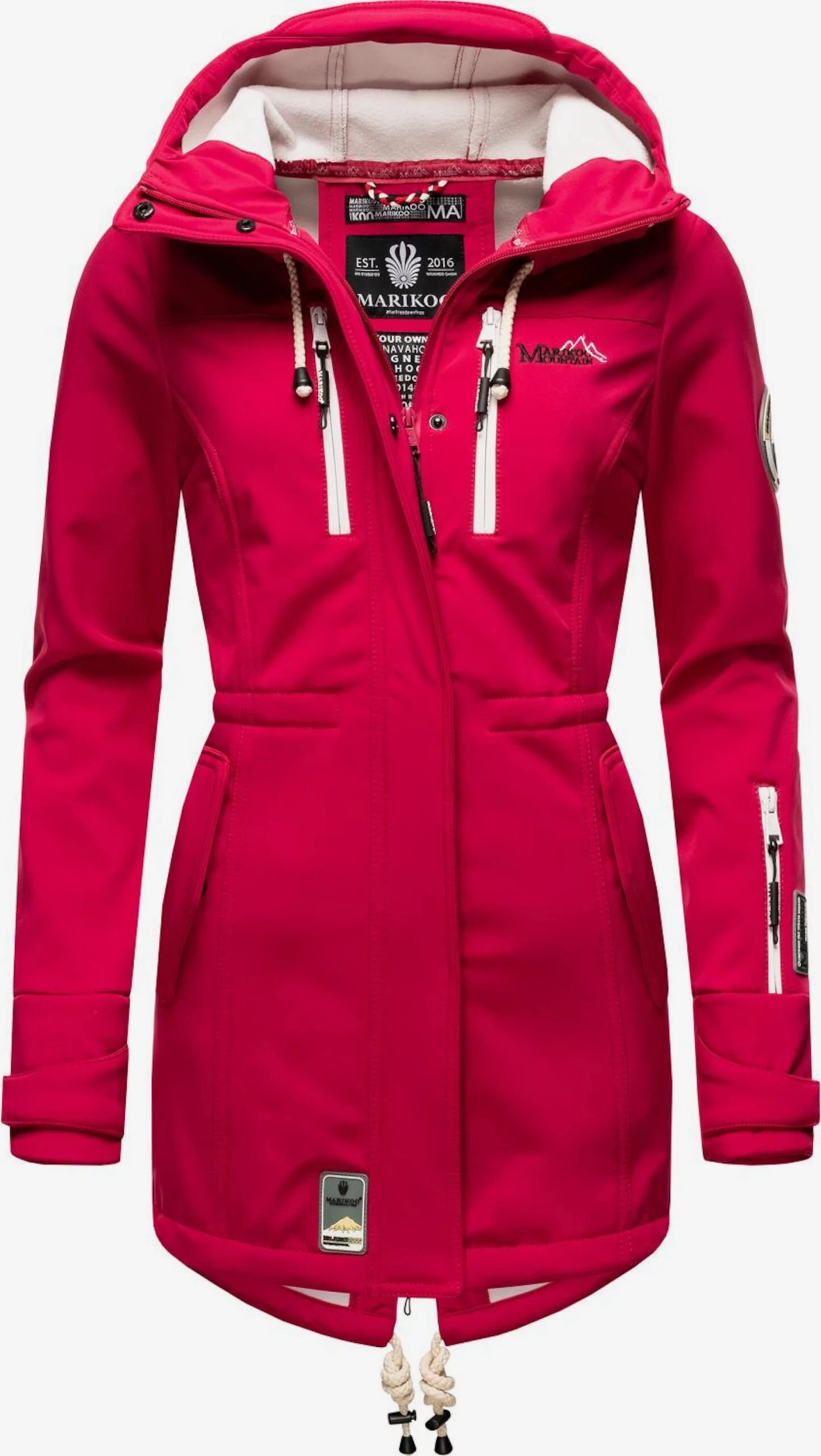 Marikoo Manteaux De Pluie Manteau Fonctionnel Zimtzicke Femme Framboise 3 Marikoo Manteaux De Pluie Manteau Fonctionnel Zimtzicke Femme Framboise