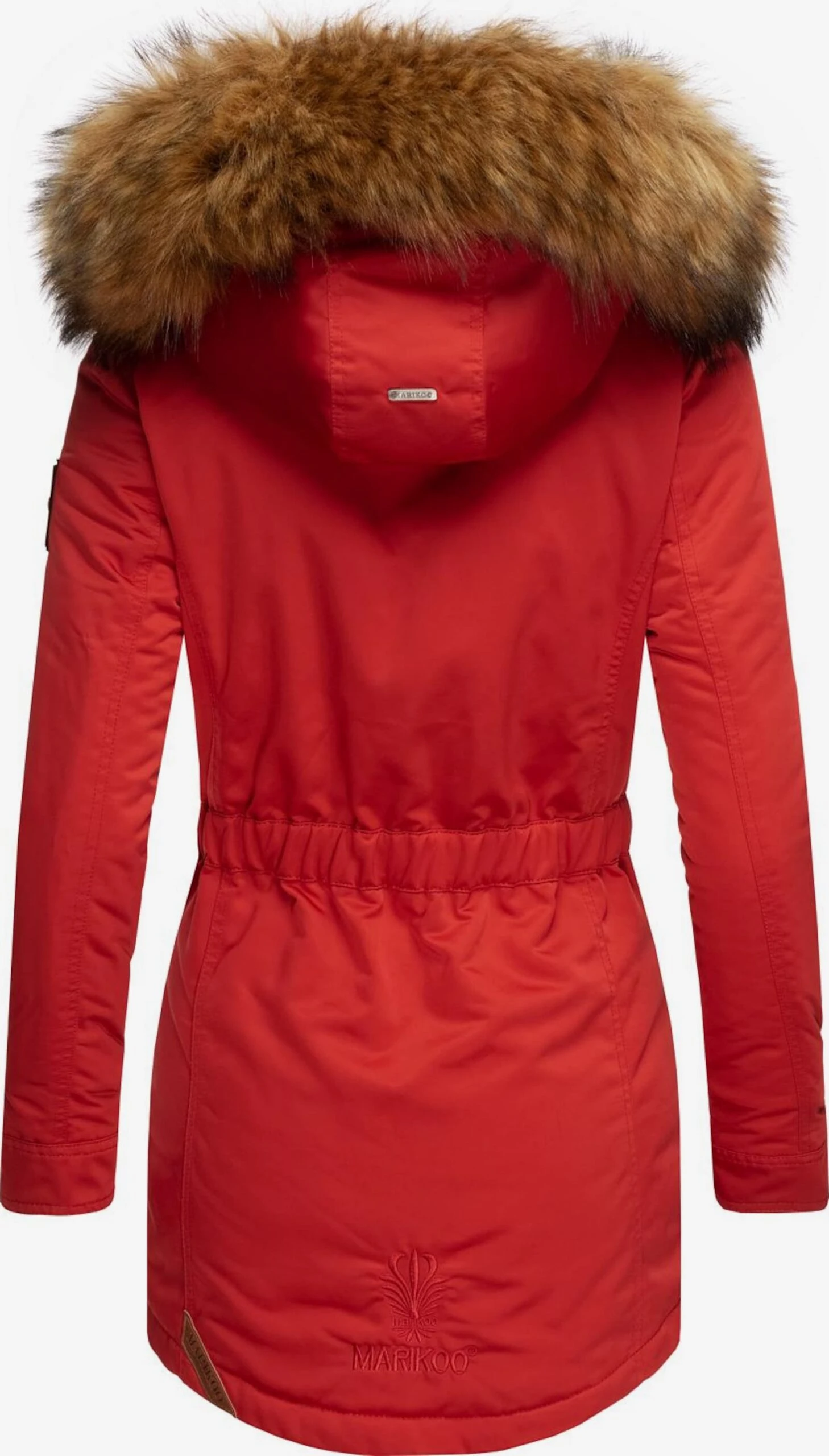 Marikoo Manteaux Dhiver Manteau D’hiver Sanakoo Femme Rouge 5 Marikoo Manteaux Dhiver Manteau D’hiver Sanakoo Femme Rouge – Image 3