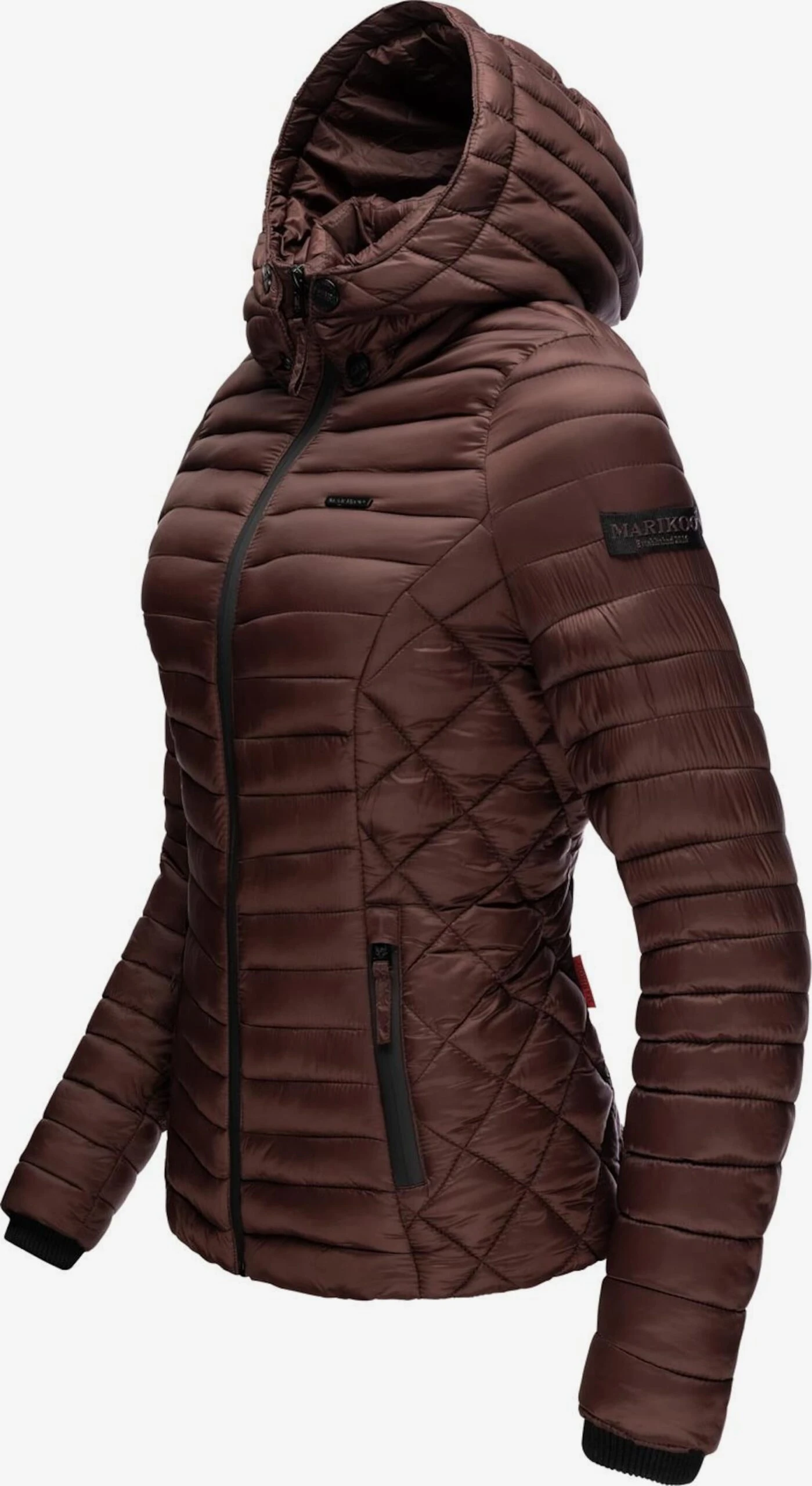 Marikoo Vestes De Mi-saison Veste Mi-saison Samtpfote Femme Chocolat 5 Marikoo Vestes De Mi-saison Veste Mi-saison Samtpfote Femme Chocolat – Image 3