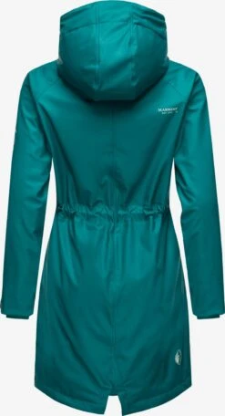 Marikoo Manteaux De Pluie Manteau Fonctionnel Femme Vert Foncé -Marikoo dcef7c5fff8d738643b708757c7098e1