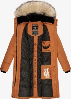 Marikoo Manteaux Dhiver Manteau D’hiver Schneesternchen Femme Orange 13 Marikoo Manteaux Dhiver Manteau D’hiver Schneesternchen Femme Orange -Marikoo dd067cbcbe3a16040ef4bd77614c5184