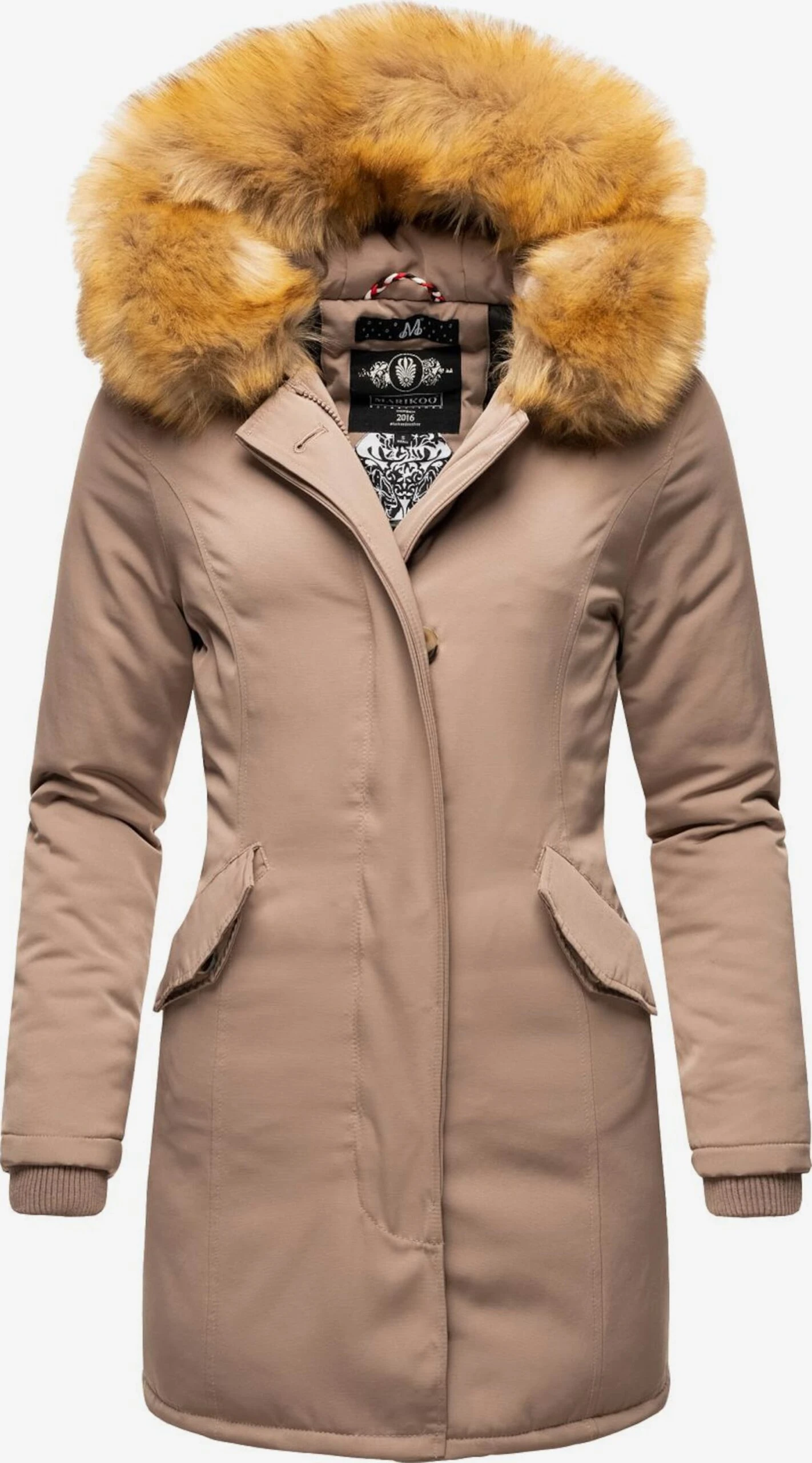 Marikoo Parkas Parka D’hiver Karmaa Femme Beige 3 Marikoo Parkas Parka D’hiver Karmaa Femme Beige
