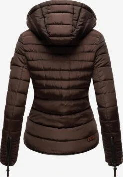Marikoo Vestes Matelassées Veste D’hiver Amber Femme Brun Foncé -Marikoo dddca2876857c3628ee97d7d97701350