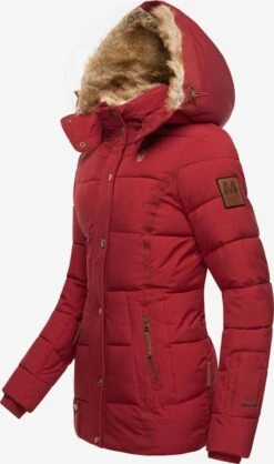 Marikoo Vestes Dhiver Veste D’hiver Nekoo Femme Rouge -Marikoo debfb749ed5376664d59217eba632aed