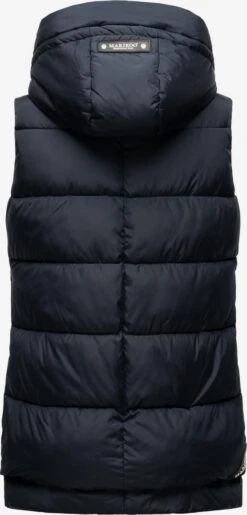 Marikoo Vestes Sans Manches Gilet Zarinaa Femme Bleu Marine -Marikoo dec4beb8d4efab4e10613021d991c756