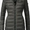 Marikoo Manteaux Courts Manteau D’hiver Abendsternchen Femme Anthracite -Marikoo dee623b1a97c0203d8ce8201dec49166